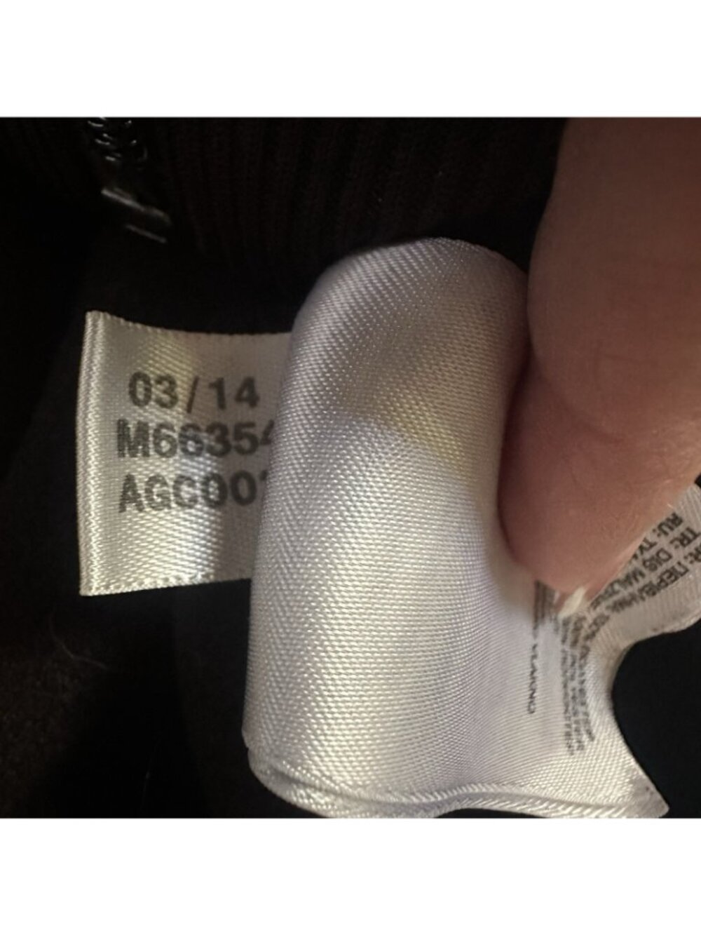 Adidas Track Jacket Girls Medium (11-12) Black With White Stripes Full Zip - Picture 10 of 12